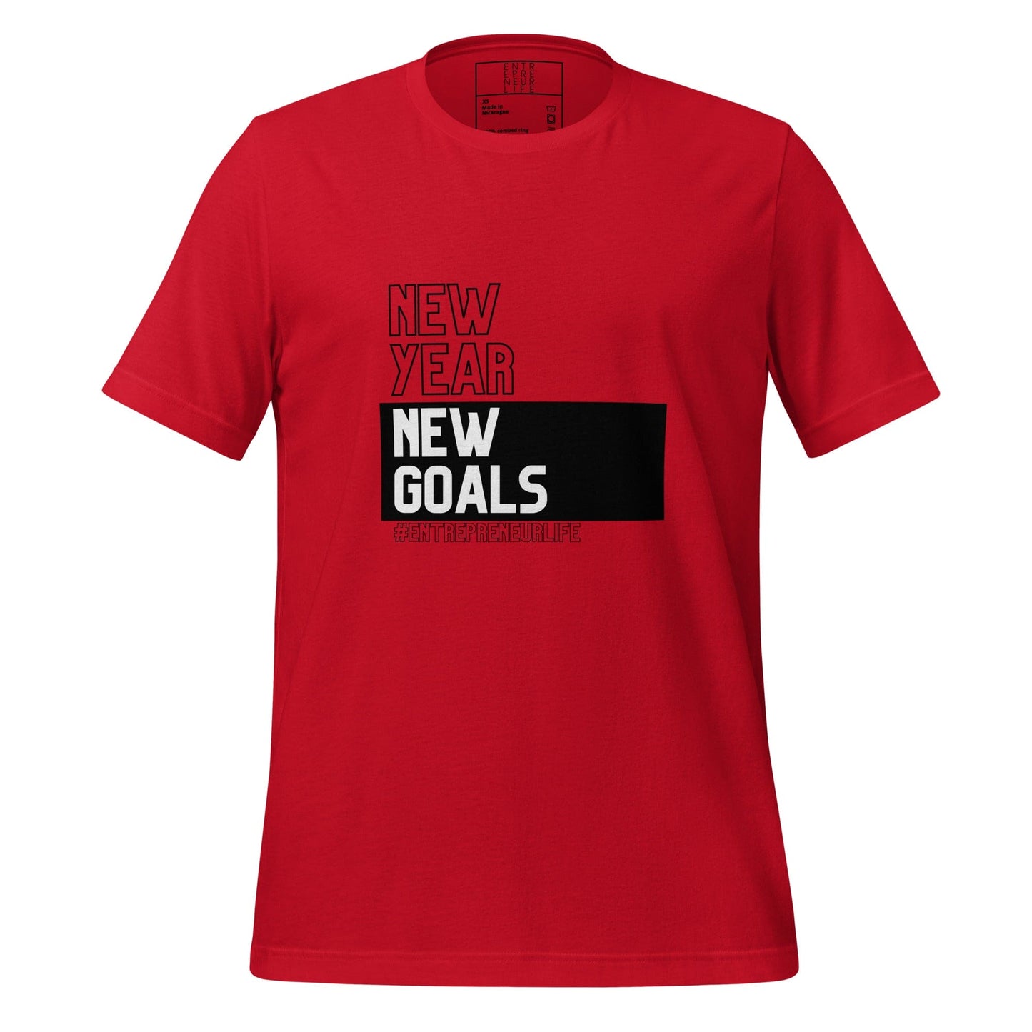 New Year, New Goals Unisex t-shirt