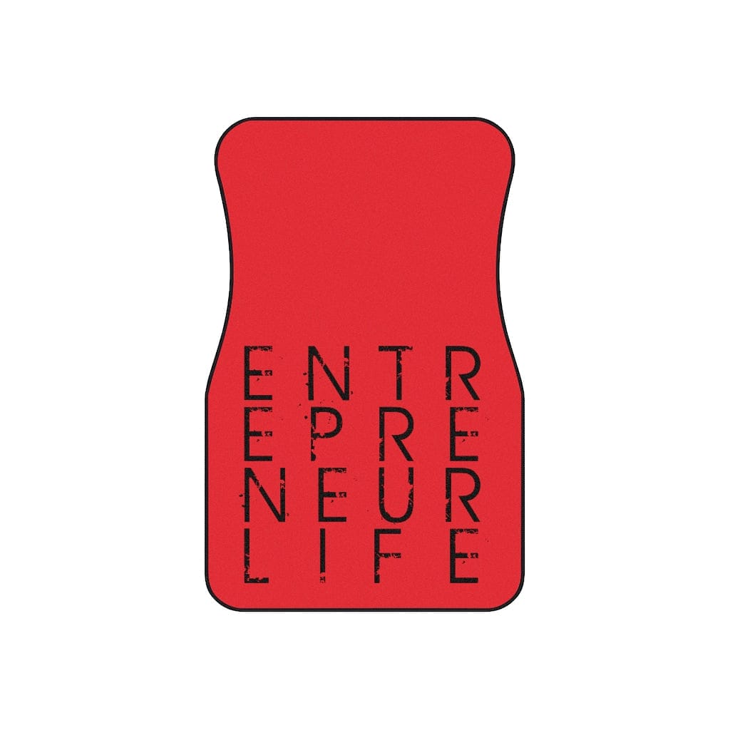 Entrepreneur Life Car Mats (Set of 4) - Red - Entrepreneur Life