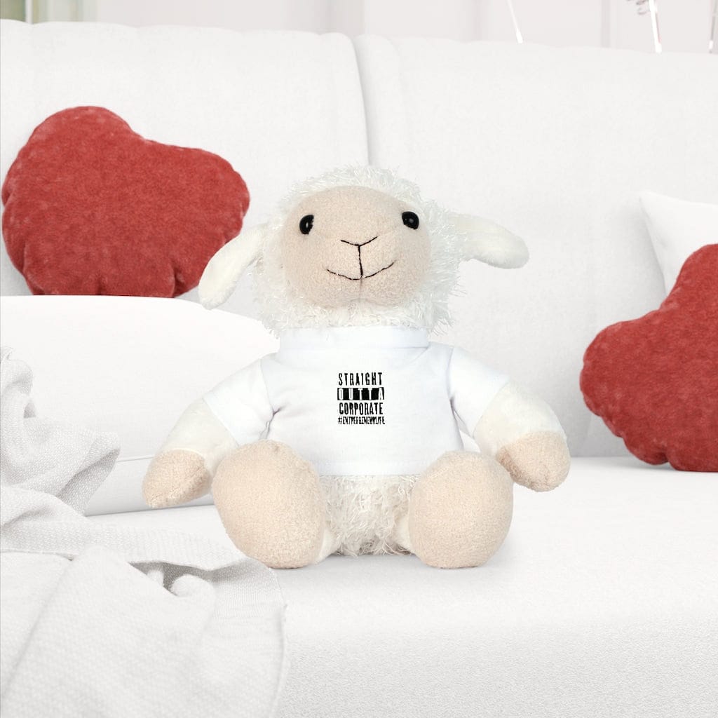 Straight Outta Corporate Plush Toy with T-Shirt - Entrepreneur Life
