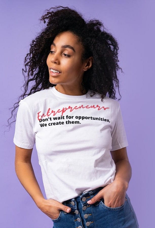 Entrepreneurs Don't Wait Women's Relaxed T-Shirt - Entrepreneur Life