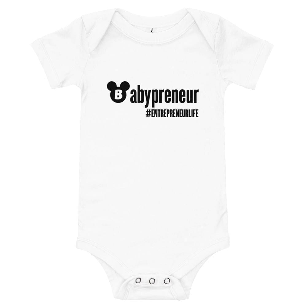 Babypreneur Baby short sleeve one piece - Entrepreneur Life