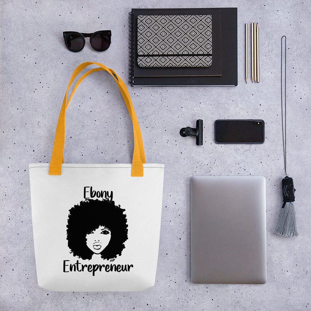 Ebony Entrepreneur Tote Bag - Entrepreneur Life