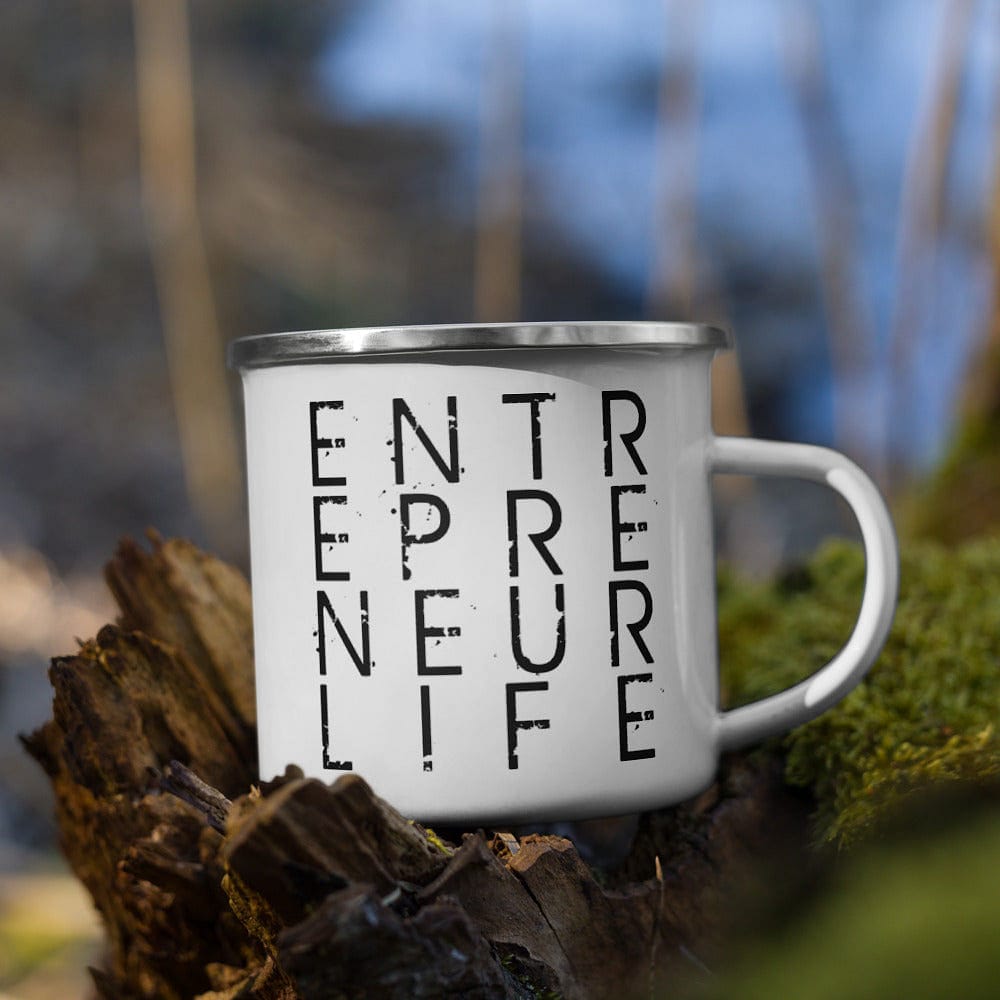 Entrepreneur Life Enamel Mug - Entrepreneur Life