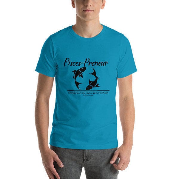 Pisces-Preneur Short-Sleeve Unisex T-Shirt - Entrepreneur Life