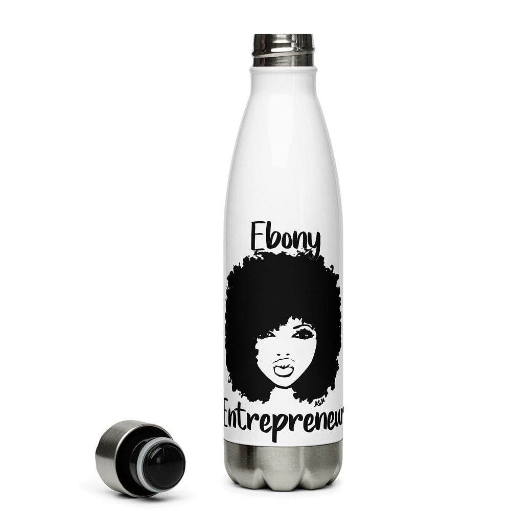 Ebony Entrepreneur Stainless Steel Water Bottle - Entrepreneur Life
